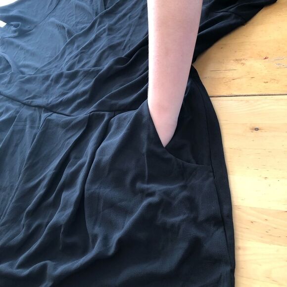 City Chic Black Asplice Jumpsuit Size XXL/24 - Picture 9 of 12